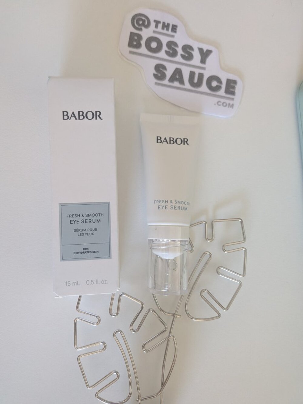🌸 BABOR Fresh & Smooth Eye Serum Anti-Wrinkle for Dull, Dry Skin NIB